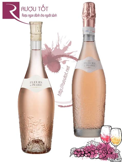 R U Vang N Ph P Fleurs De Prairie Brut Rose Brut H O H Ng