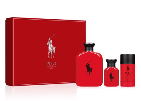 Ripley Set Perfume Ralph Lauren Polo Red Hombre Edt Ml Ml