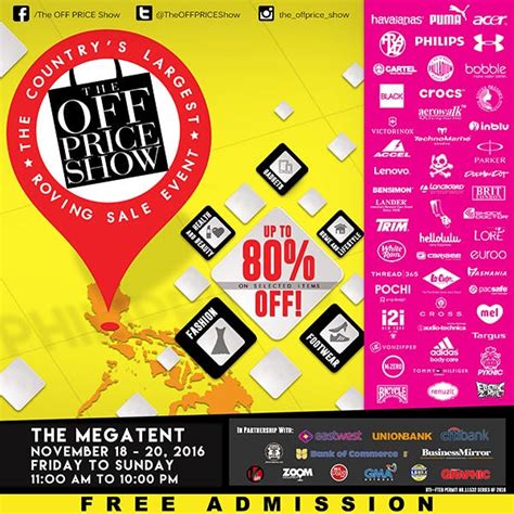 Do Your Christmas Shopping Early At The Off Price Show When In Manila