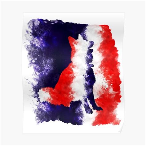 Dog Flag Bastille Day Poster For Sale By Taylorjaneprint Redbubble