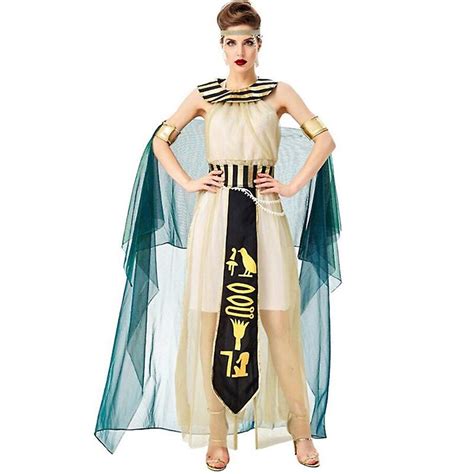 Deluxe Cleopatra Costume Sexy Women Ancient Egyptian Pharaoh Clothing