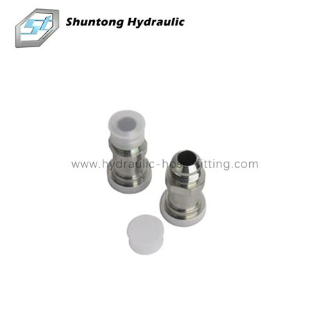 Hydraulic Fittings Male Cone Or L Series Flange Hydraulic Hose Ends