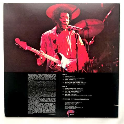 Jimi Hendrix In The Beginning Lp Vinyl Piringan Hitam Ph