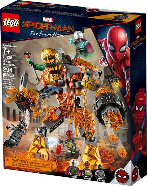 Best Buy Lego Marvel Super Heroes Molten Man Battle