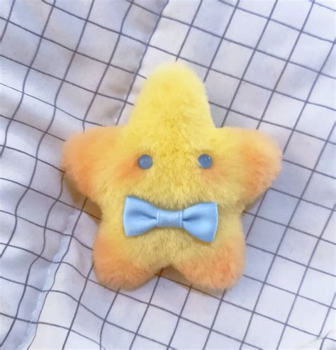 Handmade Cute Moon Star Plush Doll Kawaii Plush Couples Etsy