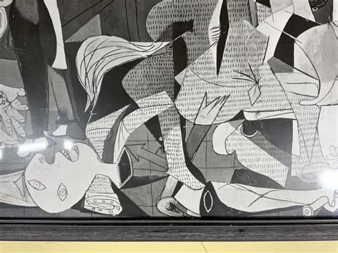 Framed Pablo Picasso Print Of Guernica At Stdibs Picasso Prints Framed