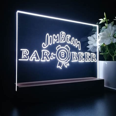 Jim Beam Bar Beer Neon Pub Bar Sign Led Lamp Pro Led Sign