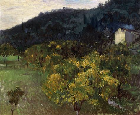 Landscape near Grasse - John Singer Sargent - WikiArt.org ...