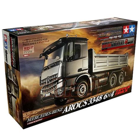 Tamiya 1 14 Mercedes Benz Arocs 3348 6x4 Tipper RC Truck Kit Atelier