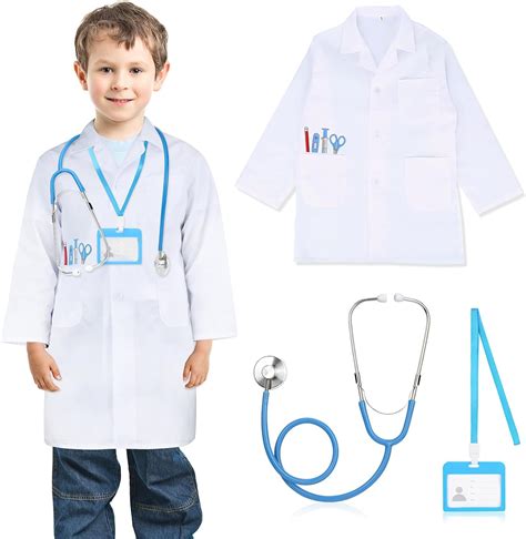 Pi Ces D Guisement Docteur Enfant Docteur Enfant Costume Avec