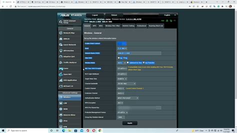 Advanced Configuration Part 1 For ASUS RT AX82U AX5400 DUAL Band WiFi 6