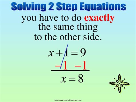 Solving 2 Step Equations Ppt Download