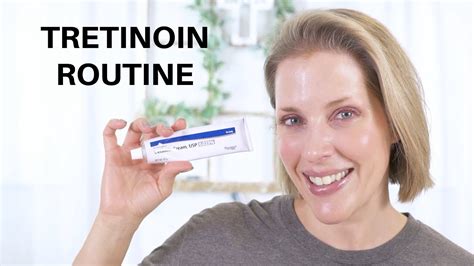 TRETINOIN SKINCARE ROUTINE NO FLAKING OR IRRITATION OVER 40 SKIN