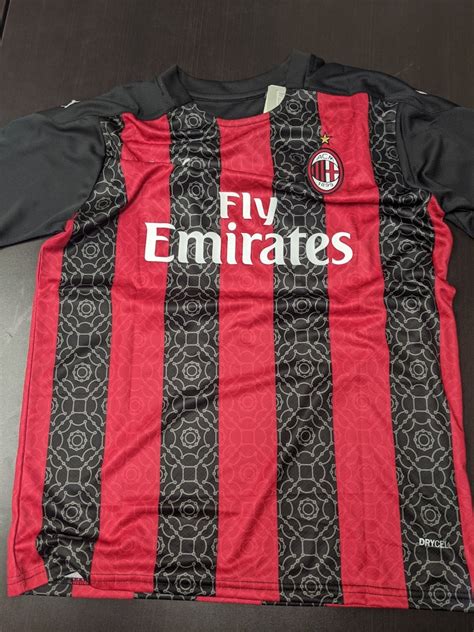 Zlatan Ibrahimovic AC Milan Home Local Football Soccer Jersey Etsy