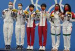 Gabriela Agúndez y Alejandra Orozco ganan bronce en plataforma