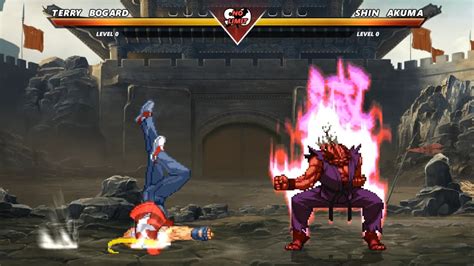 COMEDY TERRY Vs SHIN AKUMA The Most Epic Fight Ever Made YouTube