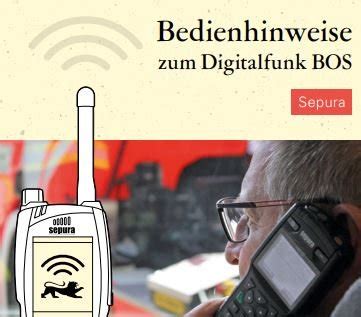 Bos Digitalfunk Baden W Rttemberg Neue Taschenkarte F R Feuerwehr Und