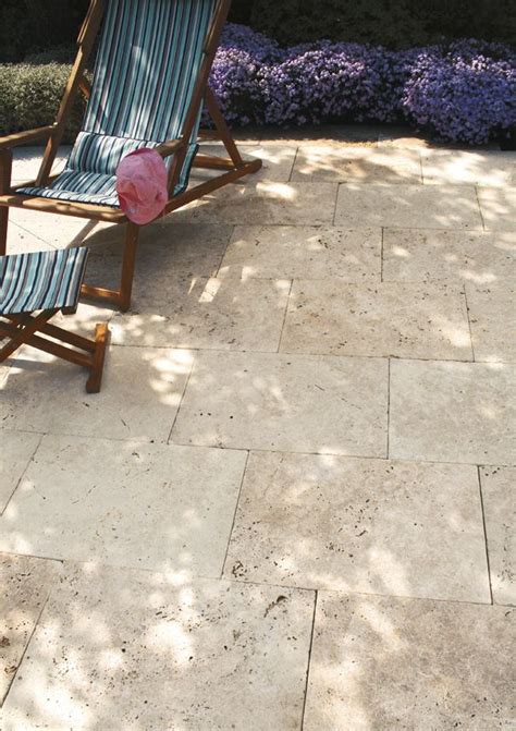 Travertin Tuscany Beige Naturstein Terrassenplatten Alphastone