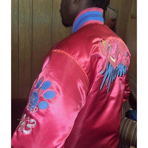 1963 Satin Miami Pink Panther Jacket - Jackets Masters