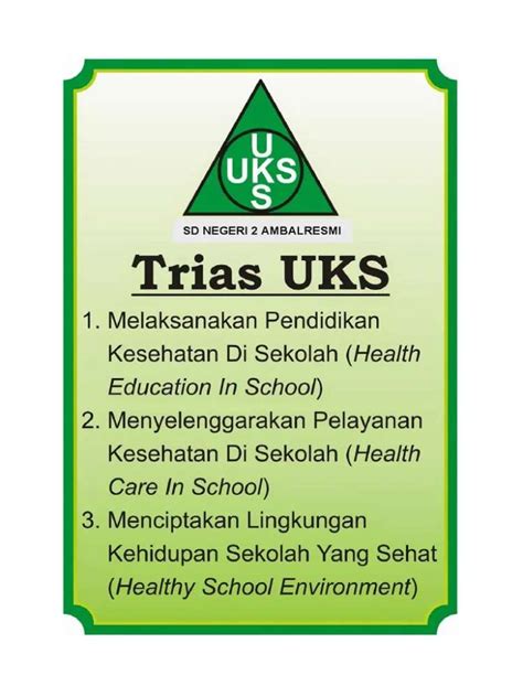 Trias Uks Definisi Fungsi Dan Manfaatnya Bagi Sekolah Fakta Id