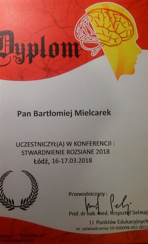 Lek Bart Omiej Mielcarek Premium Clinic Wroc Aw