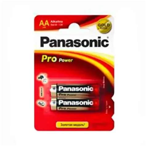 Купить Батарейка Panasonic Pro Power Alkaline АА блистер 2шт цена 173 ₴ — Promua Id