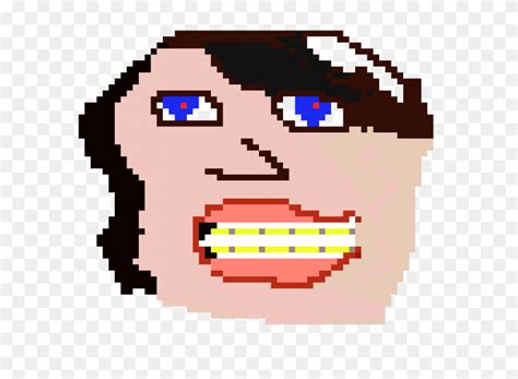 pixel art grid emo boy Pixel art boy vector image - Pixel Art Grid