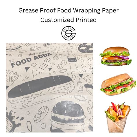 Food Wrapping Grease Proof Paper Sheet 50 X 75 Cm 500 Sheet Per Packet