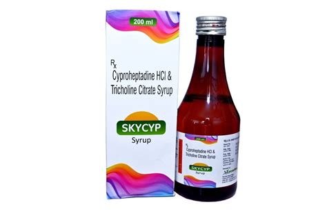 Skycyp Cyproheptadine Hci Tricholine Citrate Syrup Packaging Type