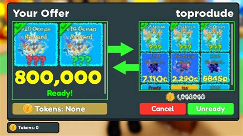 800 000 TOKENS VALUE TRADE Biggest Trade Ever In Clicker Simulator