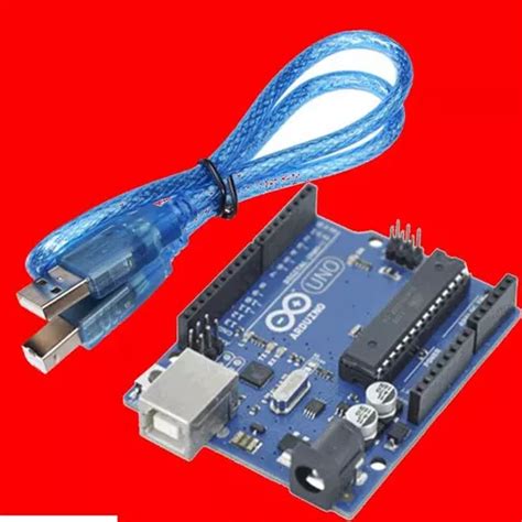 Arduino Uno R3 Dip Con Cable El Famoso Original Clasico 16u2 Cuotas