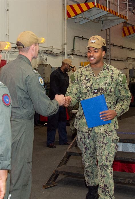 Dvids News Uss Ronald Reagan Cvn Frocks Sailors