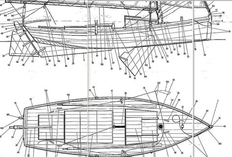 Sailboat Flattie Ship Model Plans Best Ship Models