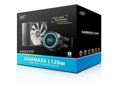 DeepCool Gammaxx L120 V2 RGB 120mm Radiator All In One CPU Liquid