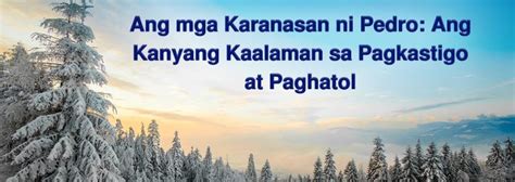 Mga Salita Ng Na Makapangyarihang Diyos Ang Mga Karanasan Ni Pedro