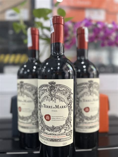 Rượu Vang Ý Terre Di Mario Vino Rosso Rượu Vang ý Cao Cấp Di Mario