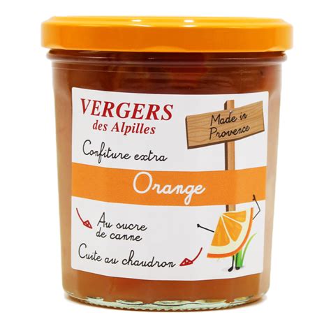 Orange Extra Jam 370 G Confit De Provence