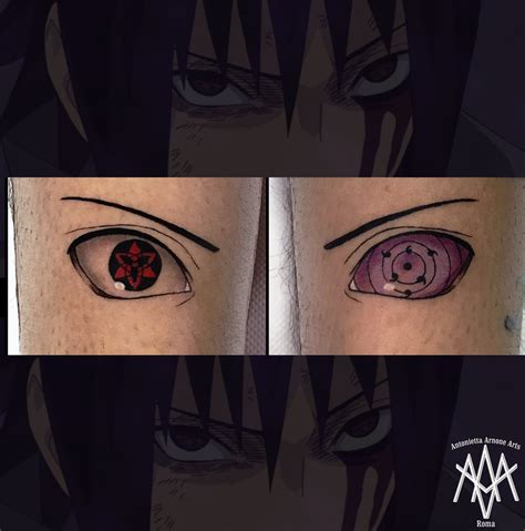 Sharingan Eye Tattoo Design