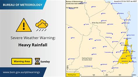 Bureau of Meteorology, Queensland on Twitter: "⚠️🌧️Severe Weather ...