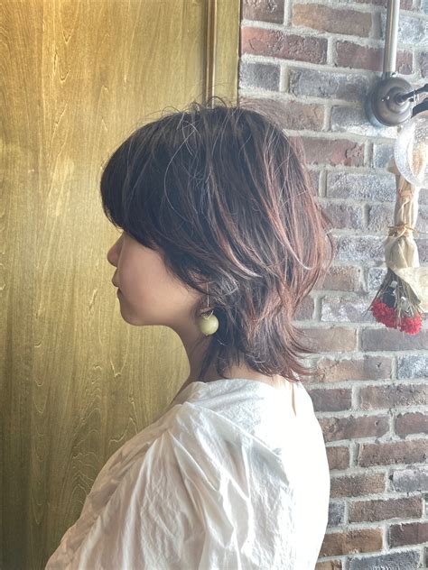 ウルフ女子 マッシュウルフ ショートボブ ウルフカット×aimee 町田×野田 修平×588922【hair】