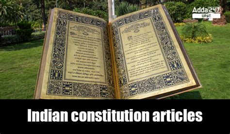 Important Articles Of Indian Constitution Complete List 50 OFF