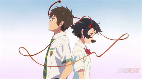Imagen Taki Y Mitsuha En El Opening 3png Kimi No Na Wa Wiki