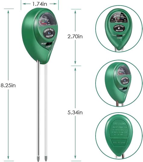 Medidor De Ph Del Suelo Probador De Suelo En Probador De Ph De