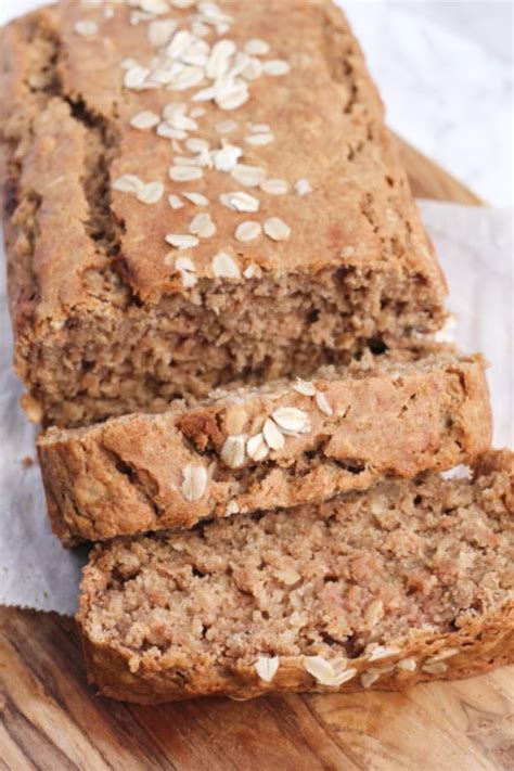 Cinnamon Applesauce Oat Bread Gluten Free High Altitude Option Mile High Mitts