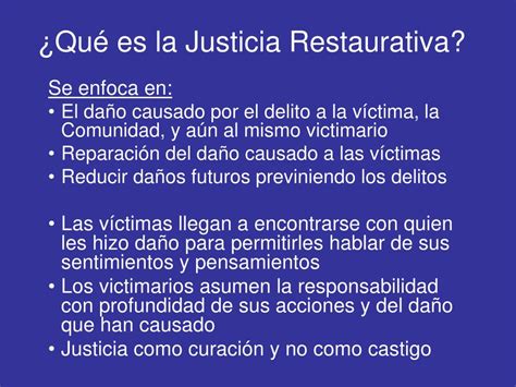 Ppt MediaciÓn En Casos Penales And Justicia Restaurativa Powerpoint