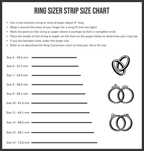 Mens Ring Size Chart 20 Free Pdf Printables Printablee