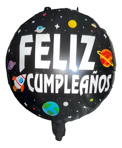 Globos Feliz Cumplea Os Met Licos Para Gas Helio En Venta En