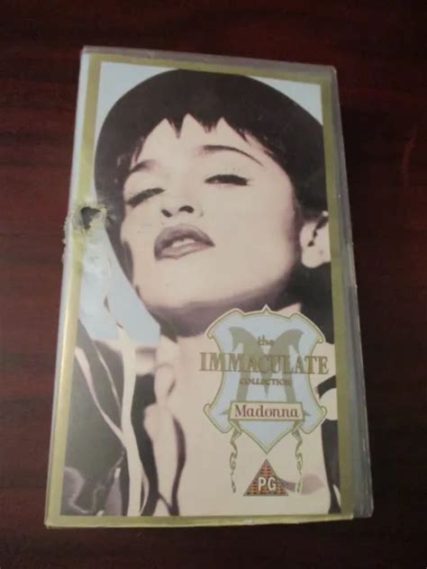 MADONNA THE Immaculate Collection VHS Video Cassette Tape EUR 5 84