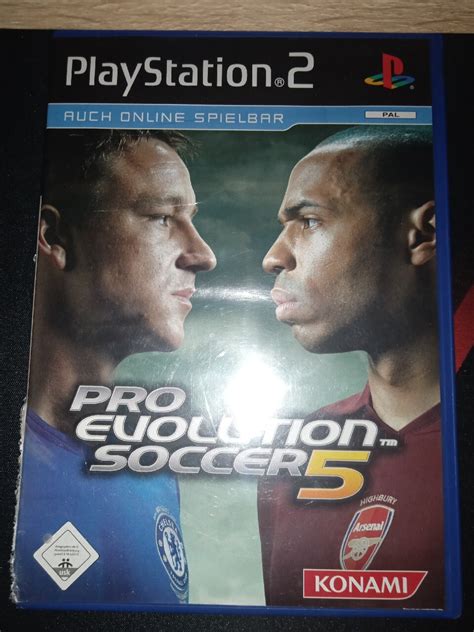 Pro Evolution Soccer 5 PES wersja niemiecka PS2 Żagań Licytacja na