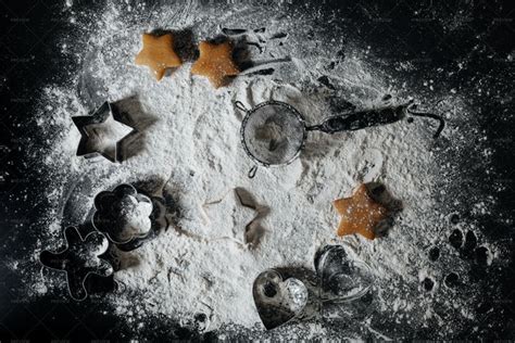 Gingerbread Cookies And Shapes - Stock Photos | Motion Array